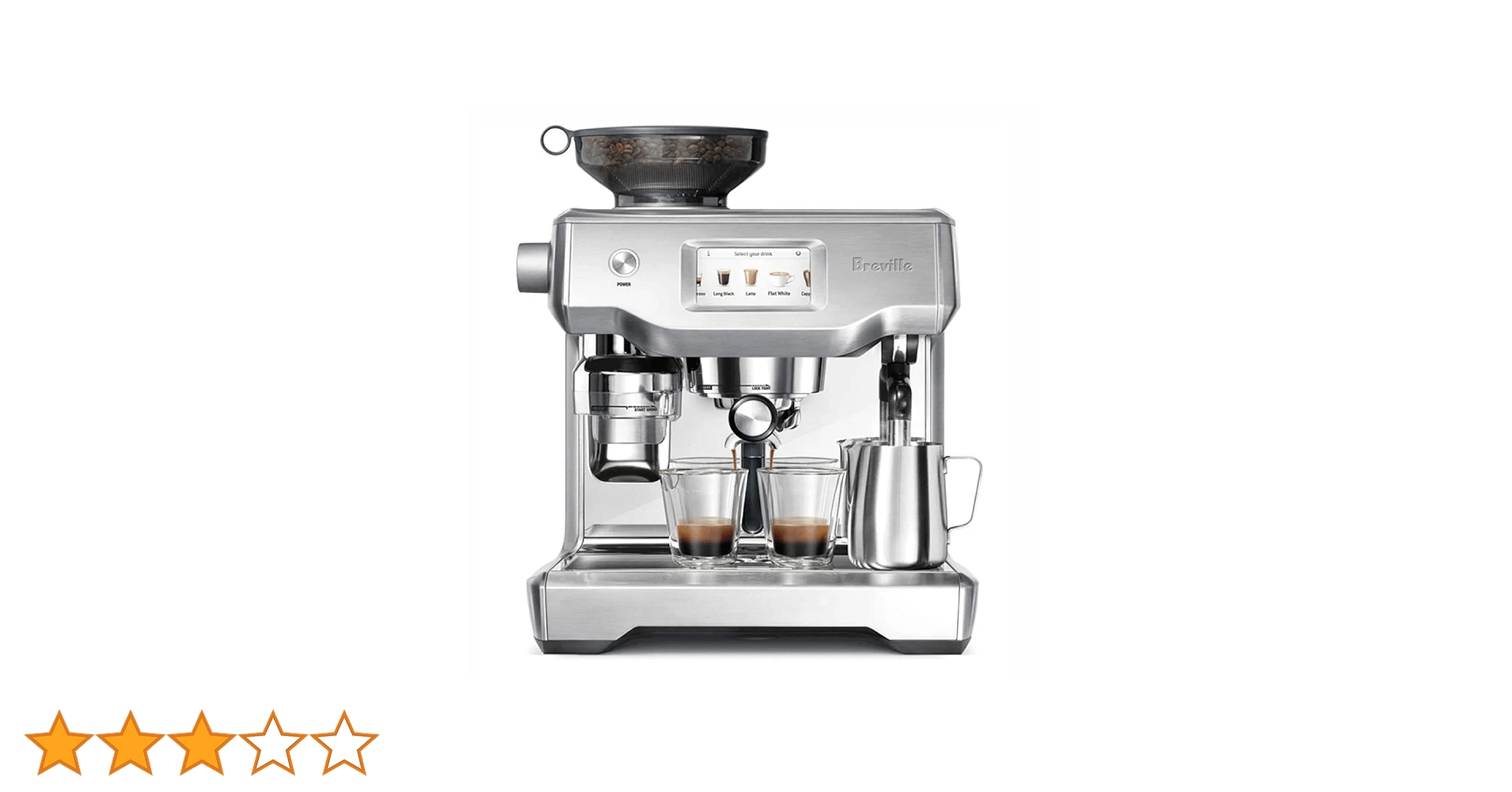 Amazon | Breville Oracle Touch エスプレッソマシン BES990BSS